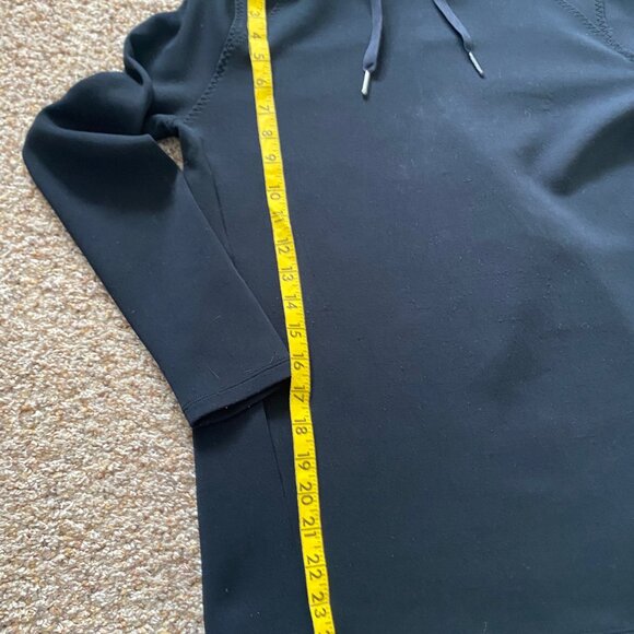 Spanx Air Essentials Mockneck sweatshirt- XS Black - Picture 7 of 8